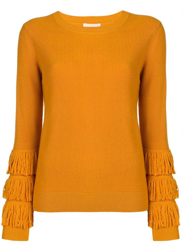 Michael Michael Kors Loose Fit Jumper - Yellow & Orange