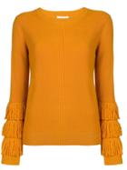 Michael Michael Kors Loose Fit Jumper - Yellow & Orange
