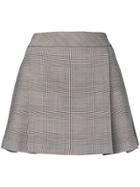 Hilfiger Collection Checked Mini Skirt - Grey