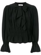 Chloé Pussy Bow Dress - Black