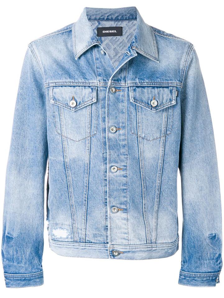 Diesel Nhill Denim Jacket - Blue