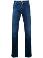 Jacob Cohen Classic Jeans, Men's, Size: 33, Blue, Cotton/elastolefin