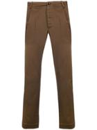 Nine In The Morning Slim-fit Trousers - Brown