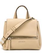 Givenchy Mini Pandora Pure Shoulder Bag, Women's, Nude/neutrals, Calf Leather