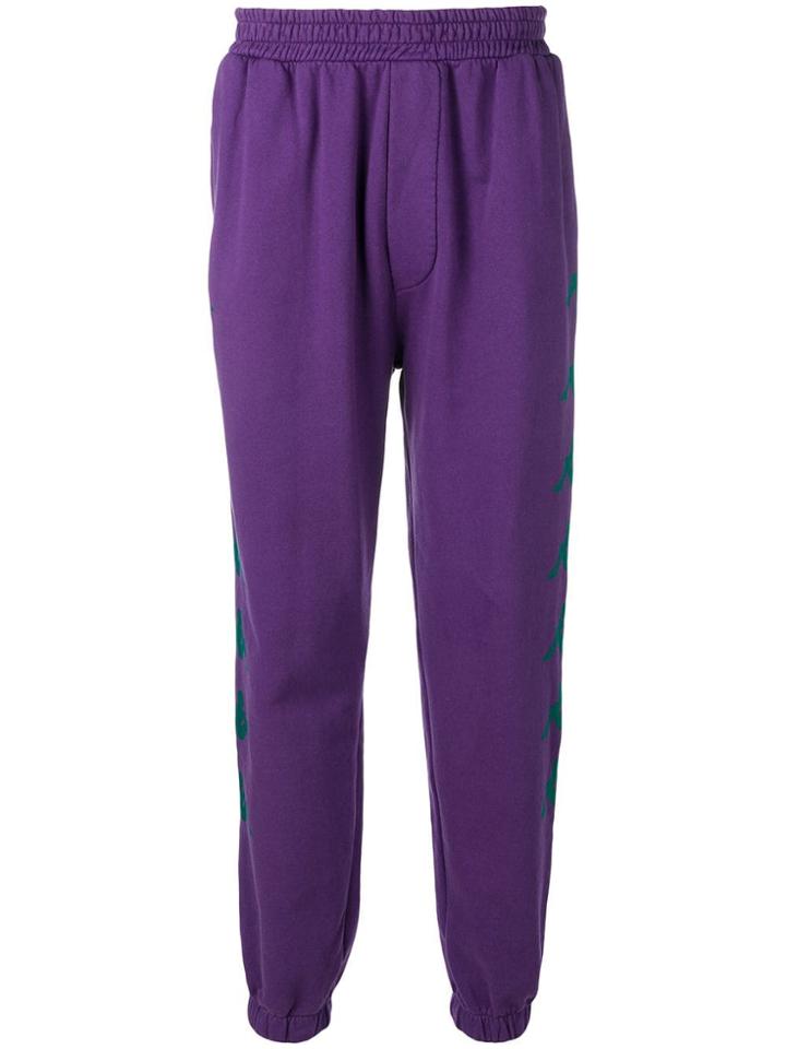 Kappa Side Logo Track Trousers - Purple