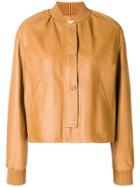 Yves Salomon Bomber-style Jacket - Brown