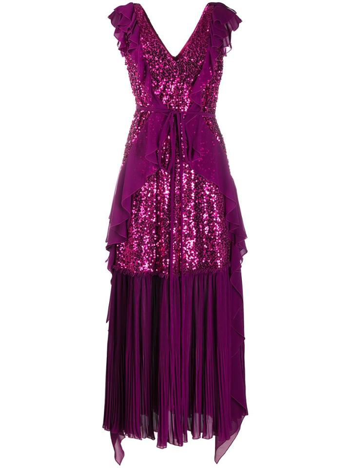 In The Mood For Love Esmeralda Sequin-embellished Gown - Pink