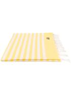 Mc2 Saint Barth Striped Beach Towel - Yellow