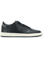 Philippe Model Lace Fastening Sneakers - Black