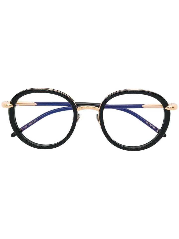 Pomellato Eyewear Round Glasses - Black