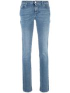 Givenchy Star Patch Skinny Jeans - Blue