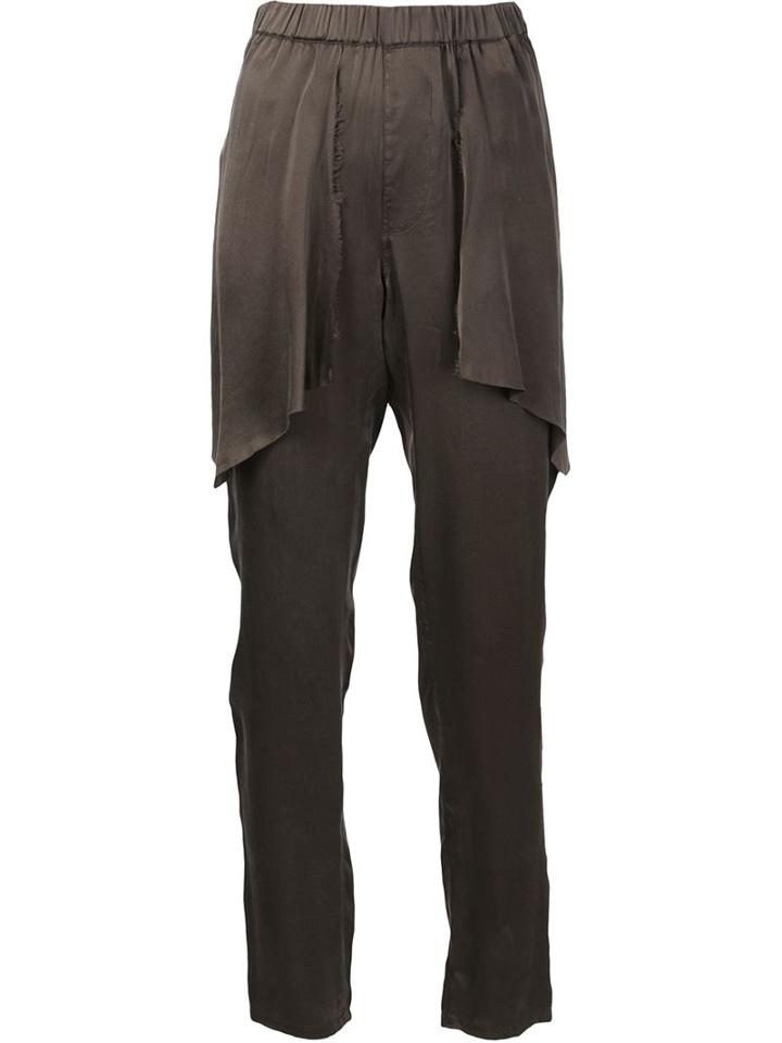 Rta 'courtney' Trousers, Women's, Size: Medium, Grey, Silk