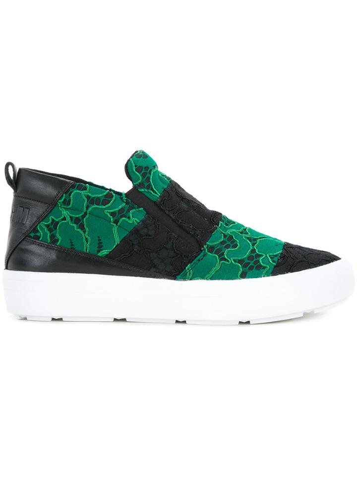 Msgm Slip-on Sneakers - Black
