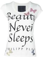 Philipp Plein 'brilliant' T-shirt, Women's, Size: Xs, White, Cotton