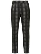 Reinaldo Lourenço Straight Fit Cropped Trousers - Black