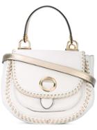 Michael Michael Kors - Crossbody Bag - Women - Cotton/calf Leather/leather - One Size, White, Cotton/calf Leather/leather