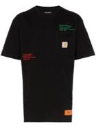 Heron Preston Embroidered Oversized Carhartt T-shirt - Black