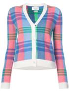Thom Browne Checked Print Cardugan - Multicolour
