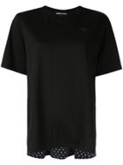 Markus Lupfer Polka Dot Panel T-shirt - Black