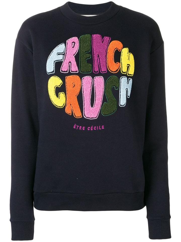 Être Cécile French Crush Aurelia Sweatshirt - Blue