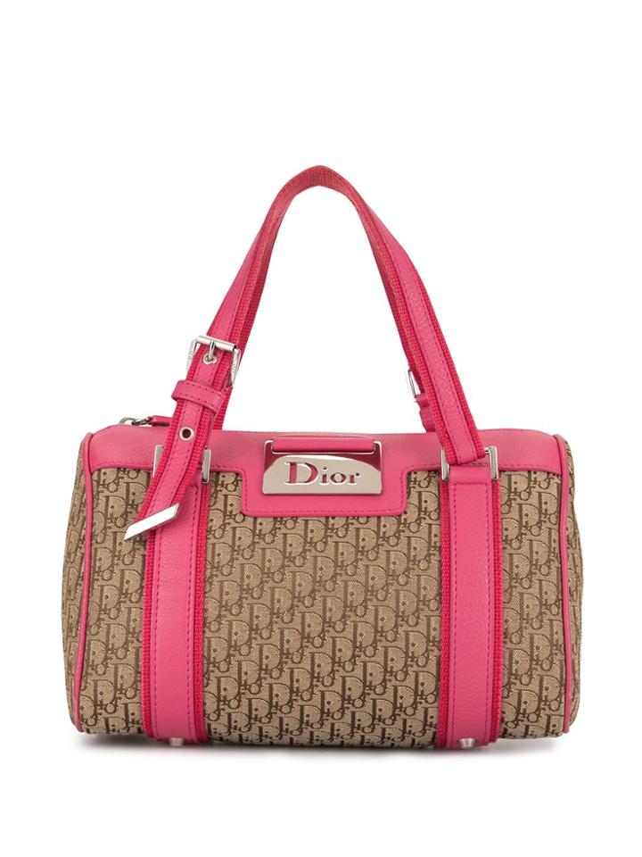 Christian Dior Pre-owned Street Chic Trotter Tote And Belt - Brown