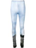 Barbara Bologna Printed Leggings - Blue