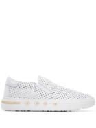 Baldinini Perforated Sneakers - White