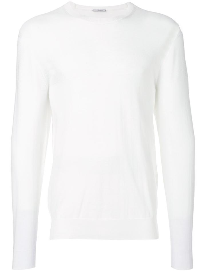Paolo Pecora Crew Neck Sweatshirt - White