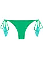 Martha Medeiros Side Tie Bikini Bottom - Green