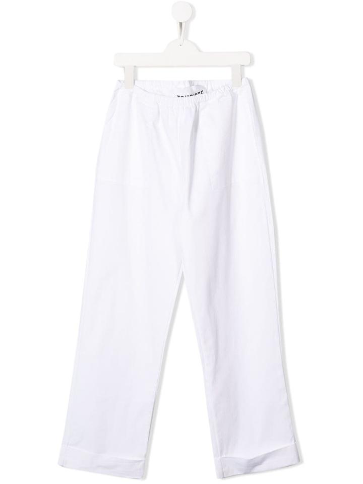 Touriste Straight-leg Trousers - White
