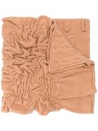 Simone Rocha Asymmetric Winter Scarf - Neutrals