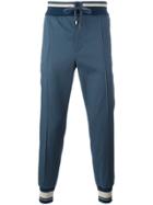 Dolce & Gabbana Piped Track Pants - Blue