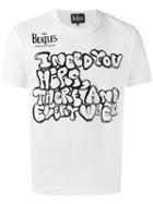 Comme Des Garçons 'i Need' Print T-shirt, Men's, Size: Medium, White, Cotton