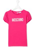Moschino Kids Logo T-shirt - Pink