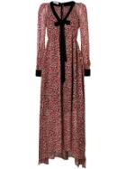 Philosophy Di Lorenzo Serafini Floral Print Maxi Dress - Red