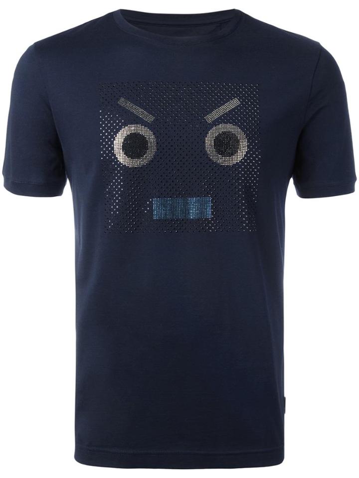 Fendi No Words T-shirt - Blue