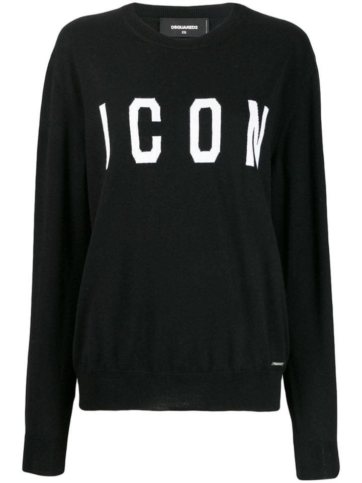 Dsquared2 Icon Knit Sweater - Black
