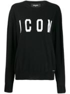 Dsquared2 Icon Knit Sweater - Black