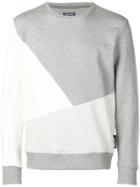 Woolrich Colour Block Sweatshirt - Grey