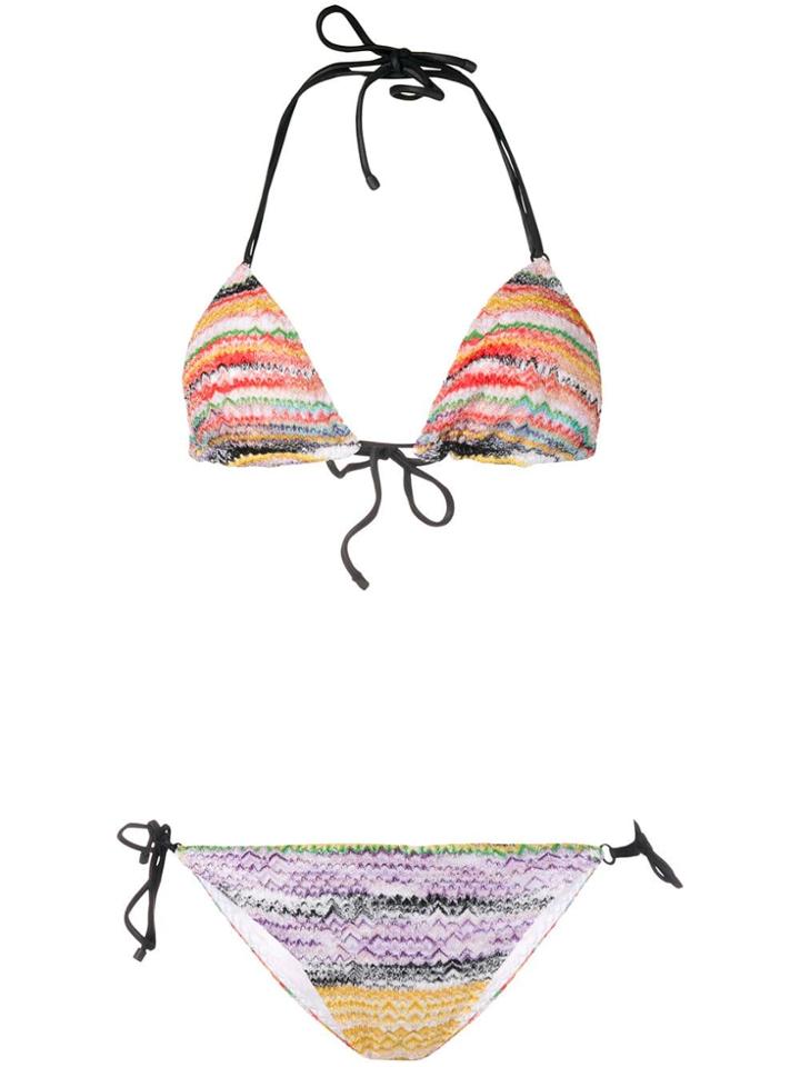 Missoni Mare Triangle Bikini - Yellow