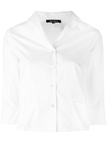 Garpart - Cropped Shirt - Women - Cotton - S, White, Cotton