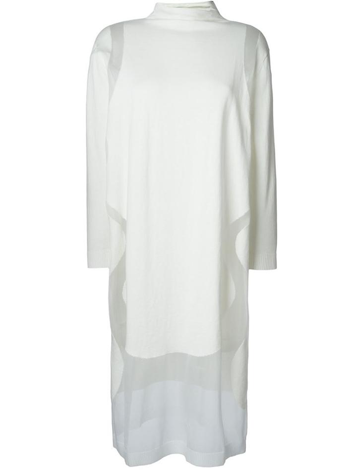 Henrik Vibskov Moonstone Dress, Women's, Size: M, White, Nylon/polyester/cotton