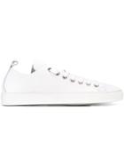 Dsquared2 Basquettes Sneakers, Men's, Size: 45, White, Leather/rubber