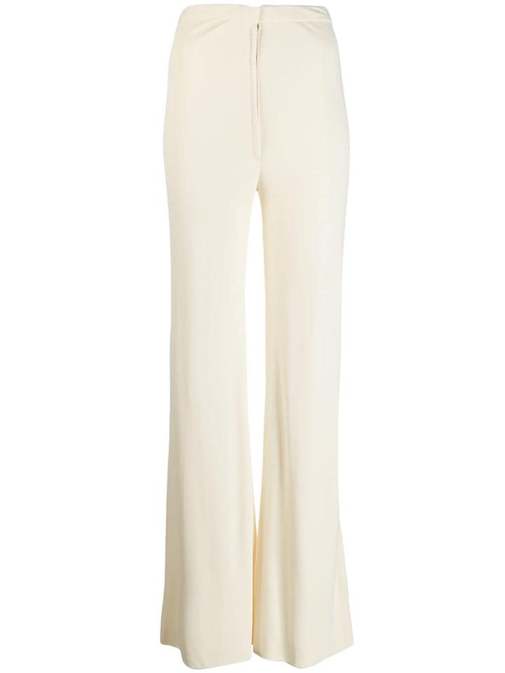 A.n.g.e.l.o. Vintage Cult 1970's Flared Trousers - Neutrals