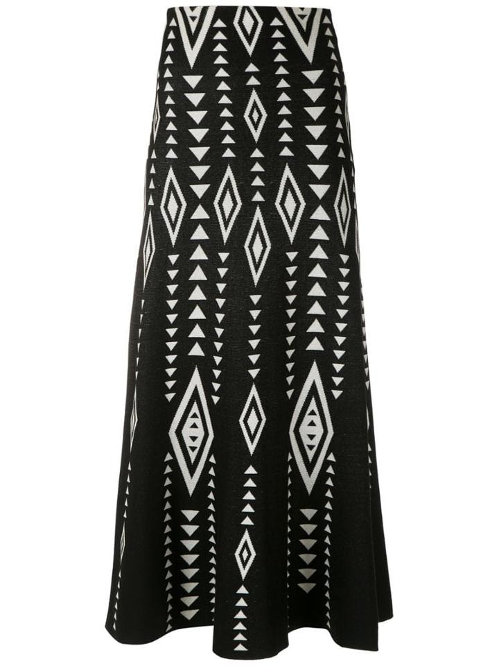 Nk Rita Jacquard Midi Skirt - Multicolour