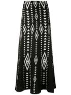 Nk Rita Jacquard Midi Skirt - Multicolour