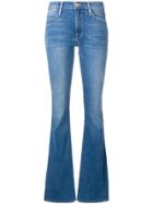 Frame Flared High-waisted Jeans - Blue