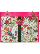 Gucci Large Floral Tote - Pink
