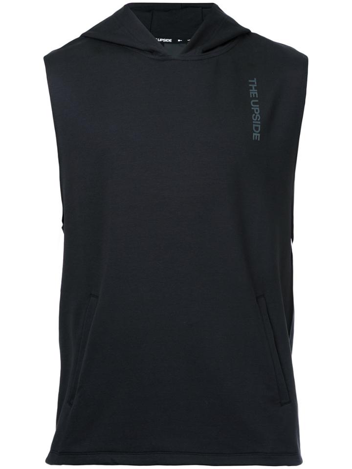 The Upside Blackout Stretch Recovery Sleeveless Hoodie