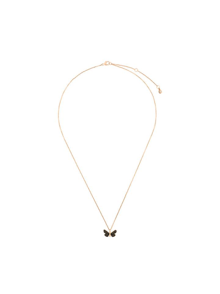 Astley Clarke Cinnabar Moth Necklace - Metallic